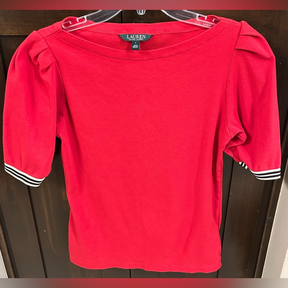 Lauren Ralph Lauren short-sleeve Top Sz L